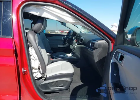 2021 Ford Explorer Xlt z USA, uszkodzony, nr VIN 1FMSK7DH1MGA94653